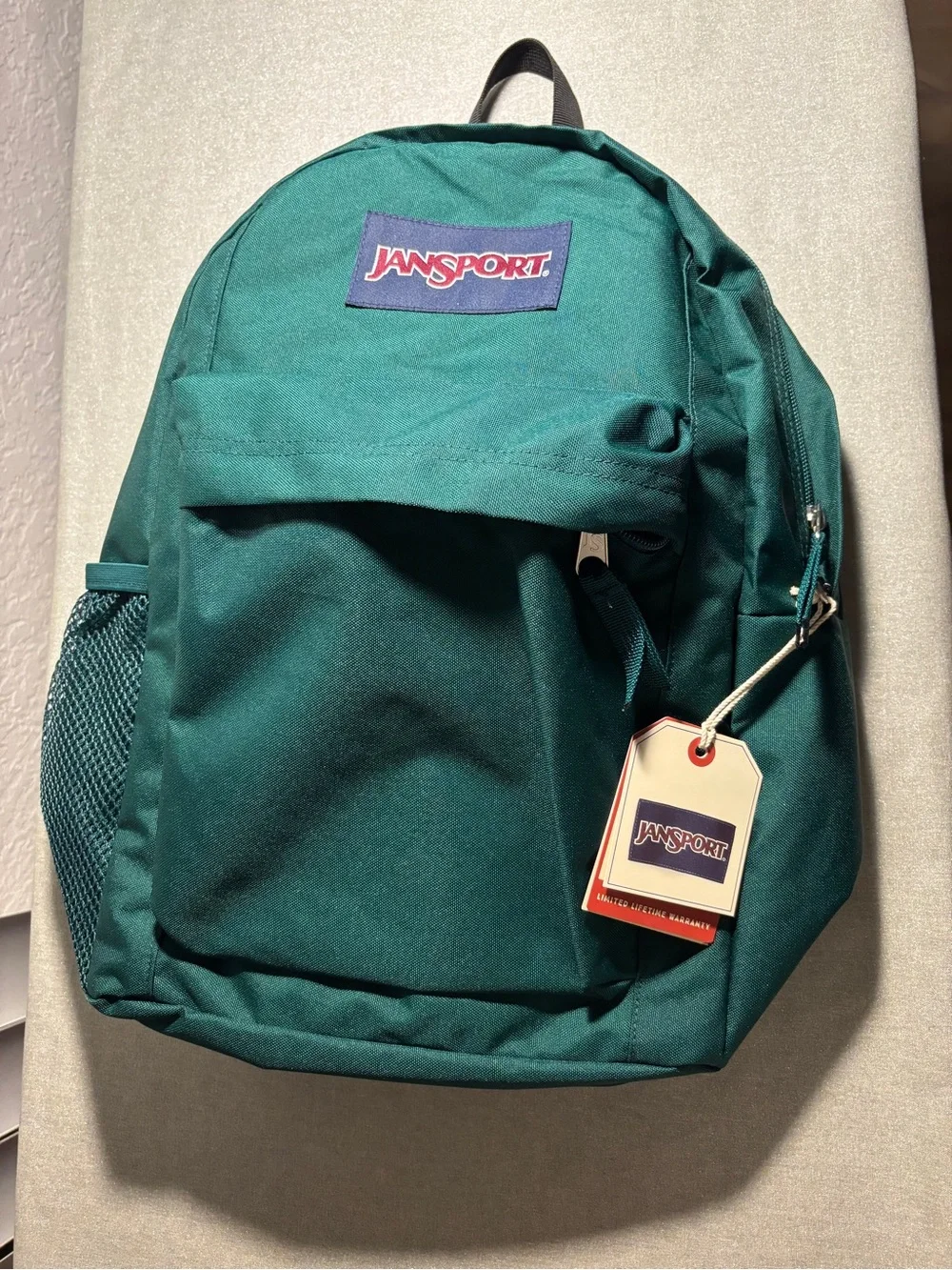 JanSport Deep Juniper Teal Green Classic Backpack